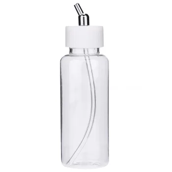 

10PCS 100cc Airbrush Plastic Bottles Potlid Adapter Dual-Action Siphon Feed