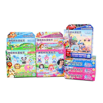 

2020 New 600PCS Water Beads Spray Animal Magic Beads Kit Balls Beads Puzzle Game Fun DIY 3D Puzzle Educational Toys For children