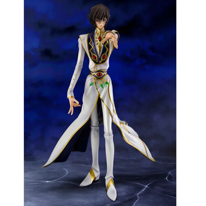 Аниме Code Geass R2 Lelouch Lamperouge Британия В рыцарском стиле нулевой император Ver. ПВХ фигурка Коллекционная модель игрушки A119
