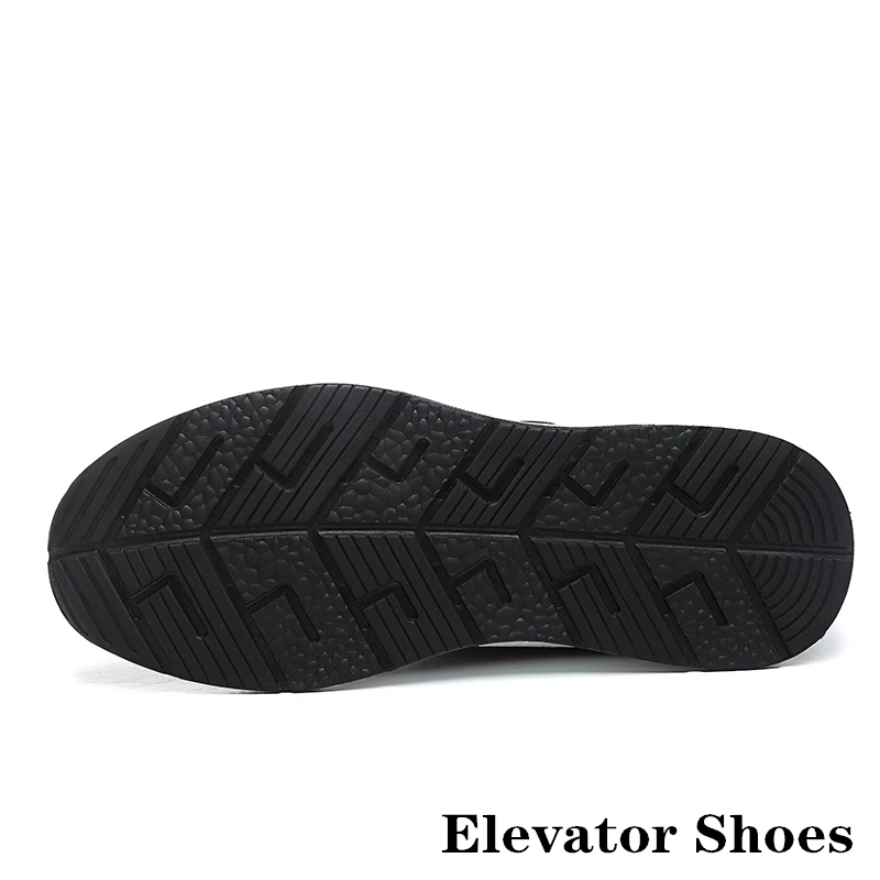 YEINSHAARS Men Elevator Shoes Invisible Height Increasing Spring Summer Casual Sneaker Soft Breathable Young Men Casual Shoes