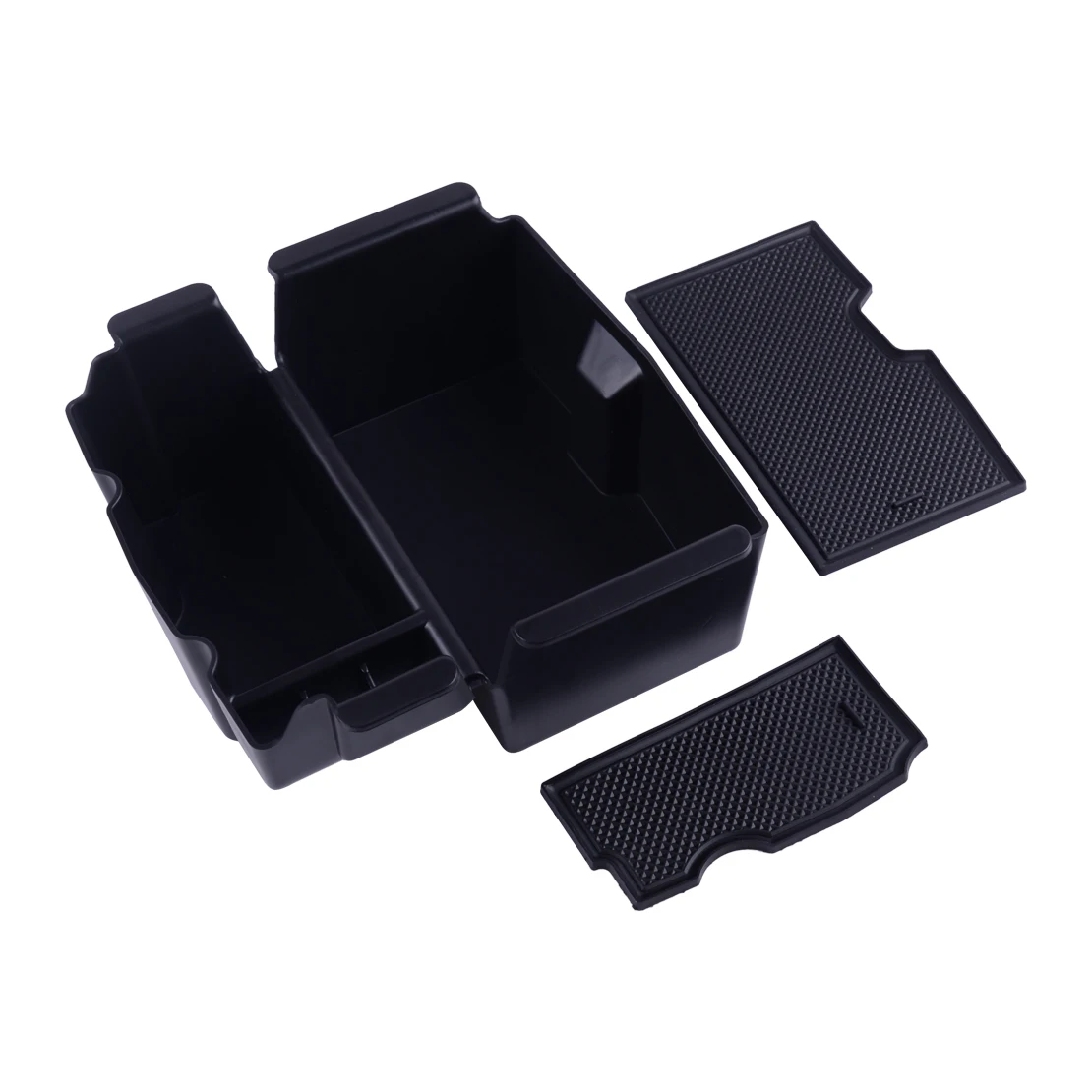 CITALL 19x17,8x6,3 см черная Автомобильная центральная консоль для салона подлокотник ящик для хранения, пригодный для Jeep Wrangler JL JLU
