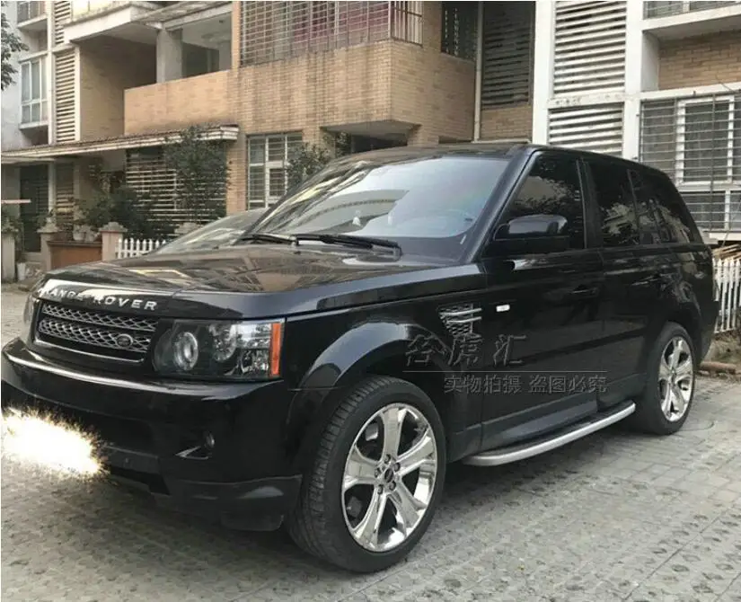 Алюминиевый сплав и АБС для Приборная панель автомобиля боковой шаг Nerf барная стойка для Land Rover Range Rover Sport 2005-2013
