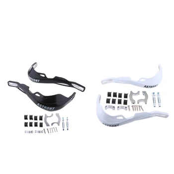 

MagiDeal 7/8" 1-1/8" Motorcycle Motorcross Brush Bar Hand Guards Black+White