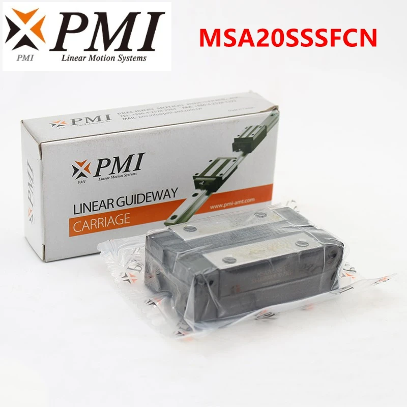 2 шт. оригинальный тайваньский PMI MSA20S MSA20SSSFC N линейный направляющий скользящий