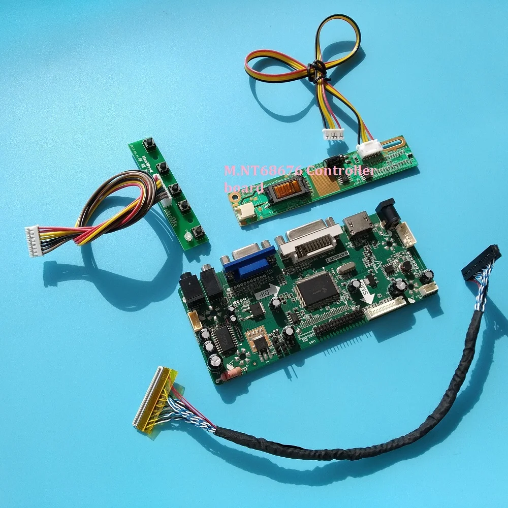 Для B154EW04 VB/V1/V2/V6/V8 30pin LVDS 15," 1280X800 экран панель монитор комплект 1 лампы плата контроллера lcd DVI VGA HDMI
