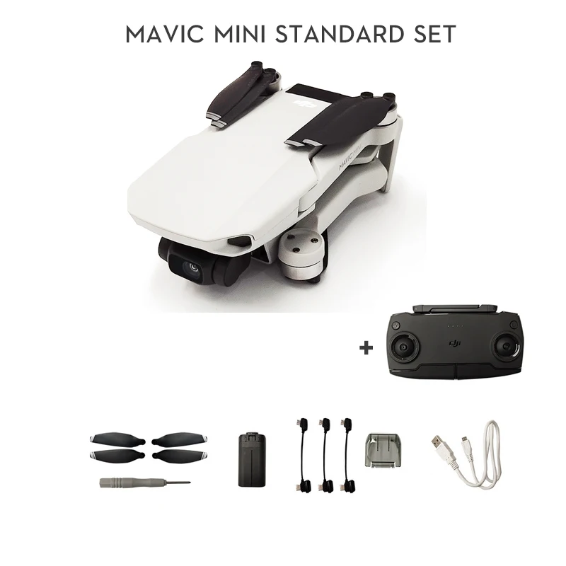 Портативный Дрон DJI Mavic Mini Fly More Combo MT1SS5 максимальное время полета 30 минут HD видео