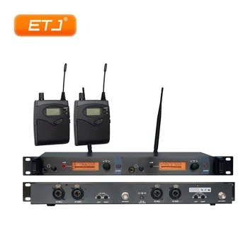 

In-Ear Monitoring System Microphone SR2050 IEM Professional UHF Wireless 2 Receivers Monitoring Stage Performance
