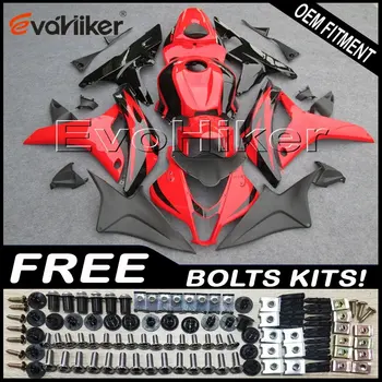 

Custom fairing motorcycle bodywork kit for CBR600RR 2007-2008 F5 07 08 ABS motorcycle panels Injection mold red+Gifts