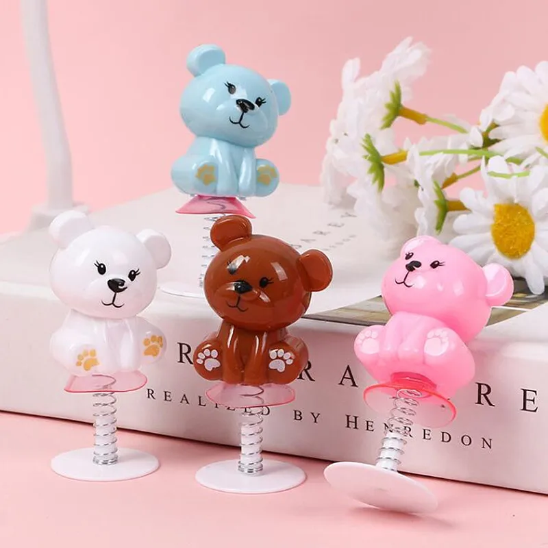 5/10/20 Pcs Cute Mini Bounce Bear Toys Gifts Birthday Party Baby Shower Kids Favors Giveaway Jumping Doll Finger Game | Дом и сад