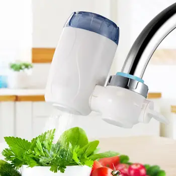 

Faucet Water Purifier with Washable Ceramic Filter Cartridge Tap Water Filter For Household Kitchen Faucet Percolator 2020