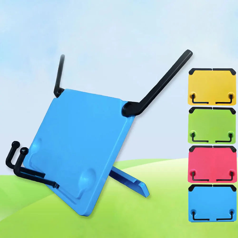 

Music Document Holder Book Desktop Stand Useful Plastic Desk Foldable Sheet Table Top Adjustable Cook