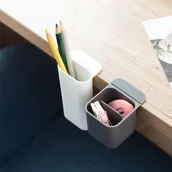 

Desk Container Multipurpose Simple Design Display Screen 2 Styles Stationery Home Decor Pen Container Bookshelves Office