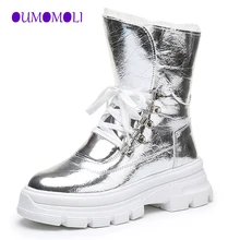 Г., модные брендовые зимние ботинки на искусственном меху женские ботильоны теплая обувь высококачественная повседневная женская обувь на платформе с круглым носком