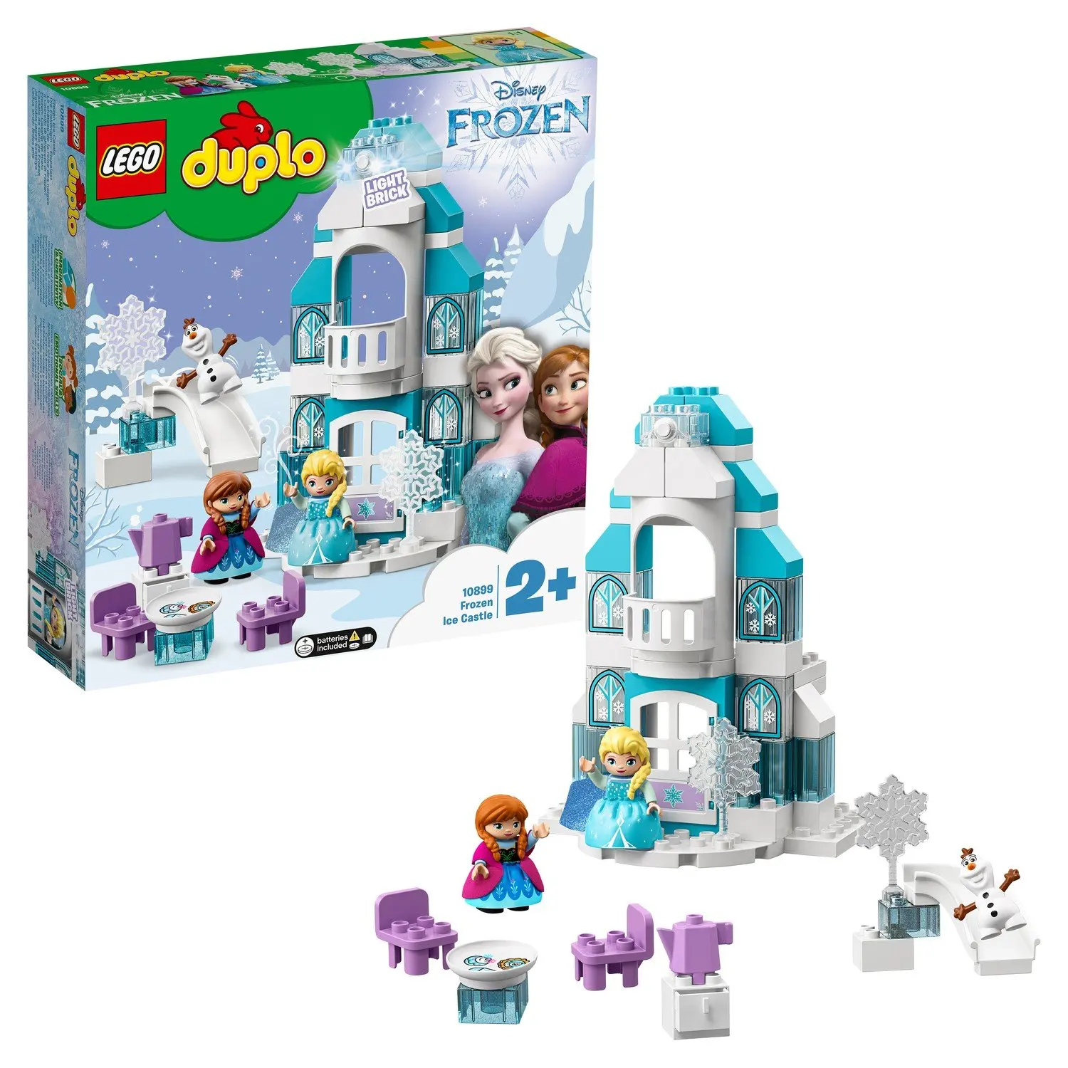 Designer Lego Duplo Princess Ice Castle 109 Blocks Aliexpress