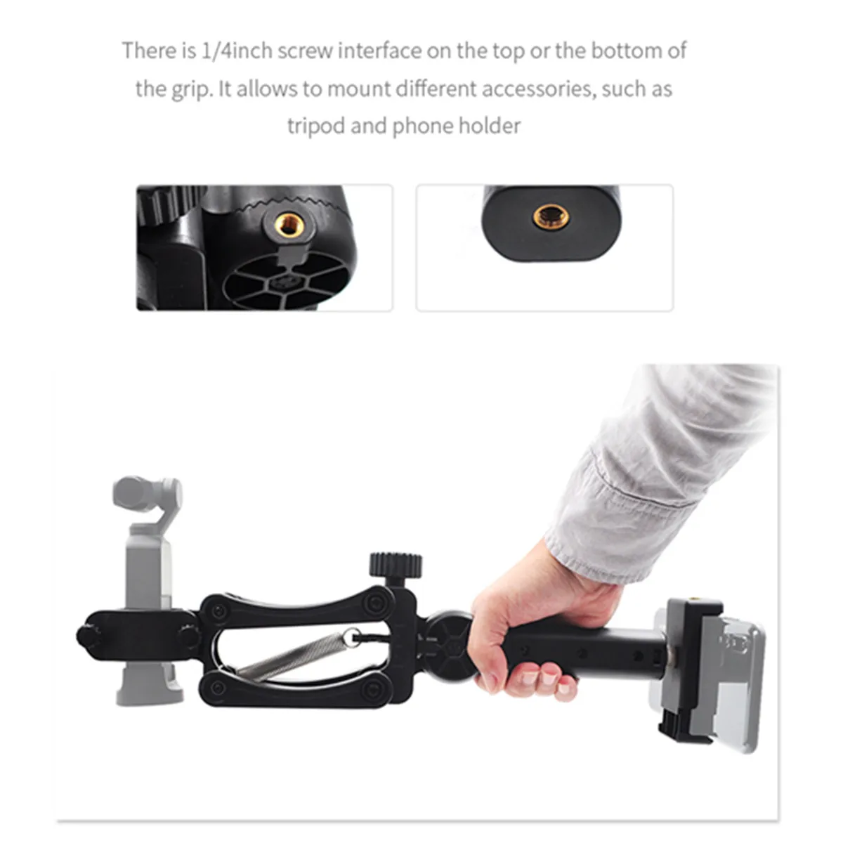 4-й осевой стабилизатор для Dji Osmo Карманный карданный держатель стабилизатор с рюкзаком клип ремень Осмо Карманный держатель база набор