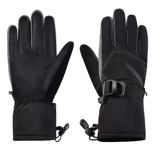 Лыжные перчатки холодные теплые Нескользящие толстые зимние уличный спортивный мотоциклетный для верховой езды Водонепроницаемые мужские сноуборд ветрозащитный для кемпинга перчатки