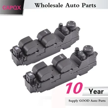 Capqx para mazda 2 mazda2 m2 2007-2013 frente esquerda mestre de energia elétrica janela levantador interruptor interruptor de janela botão