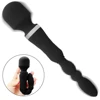 Magic Wand Vibrator Double Head Anal Plug Vibrators AV G Spot Clitoris Massager Sex Toys for Woman Couple Female Masturbator 1