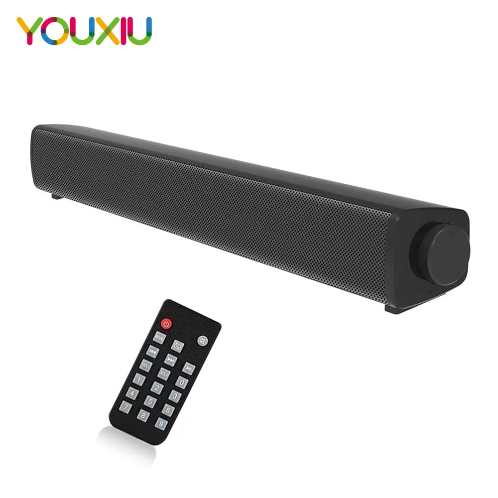 

10W Portable Computer Speaker Bluetooth 5.0 Loudspeakers Wireless Mini Column Sound bar Stereo Surround Support TF USB for PC TV