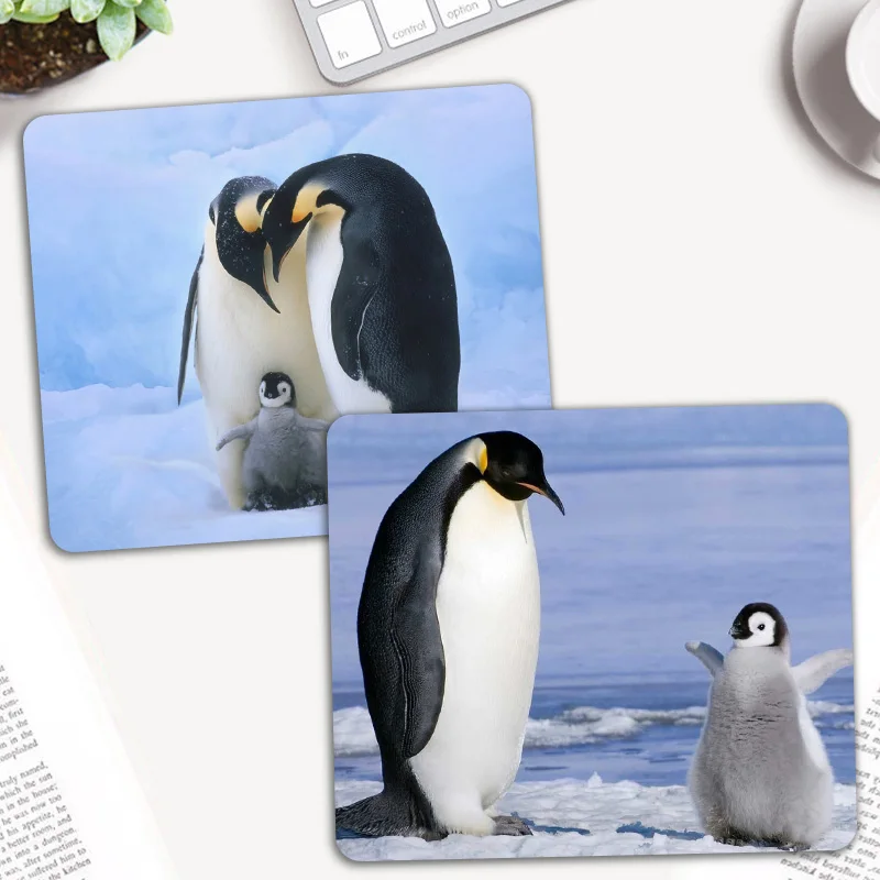 

Animal Penguin Desk Keyboard Mice Mat Gaming Mouse Pad Game Computer Mousepad