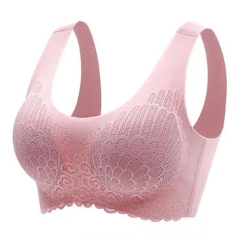 

Seamless Sexy Push Up Bras Wire Free Lingeries Women Padded Push Up Shockproof Sports Bras Comfortable Underwear Brassiere