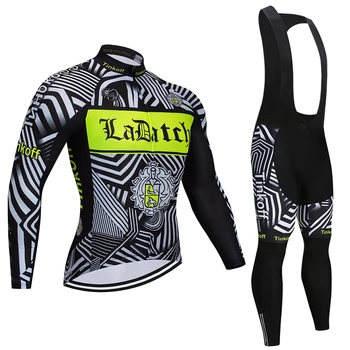 

2020 Tinkoff Spring Cycling jersey bib pants set long Autumn Road bike Bicycle clothing MTB mallot ropa ciclismo Hombre