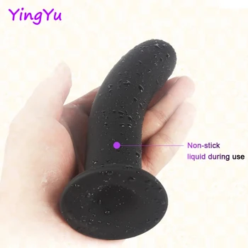 Suction Cup Dildo 3 Size Small Middle Big Black Dildo Soft Penis for Women Man Anal Dildos Gay Butt Gode Ventouse Sex Products 1