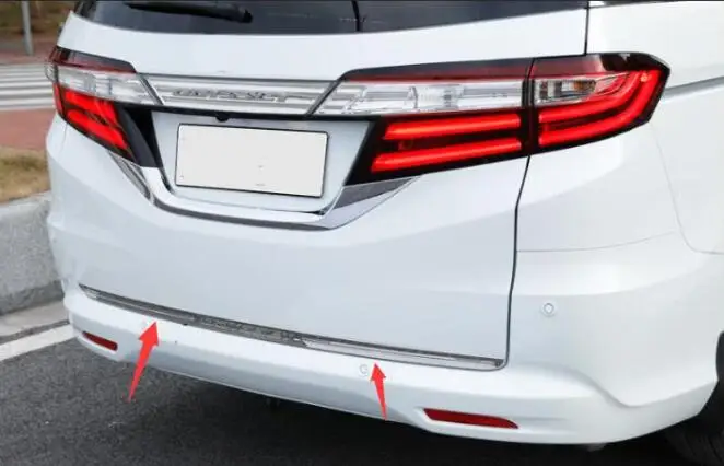 Посвященная- для Honda Odyssey задняя дверь из нержавеющей стали отделка багажника аксессуары