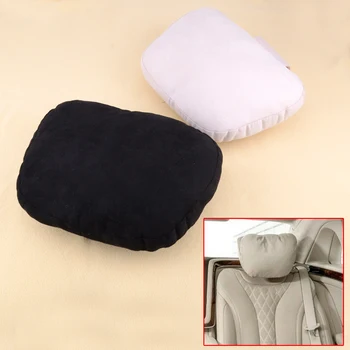 

DWCX 29x19 cm Car Suede Design S Class Car Headrest Neck Pillows Seat Cushion Fit for Mercedes Benz Maybach