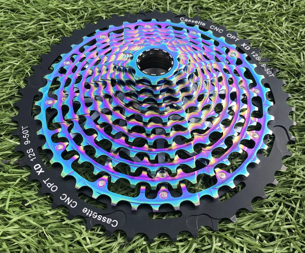 Pignon De Cassette Ultraleger En Acier Arc En Ciel 380g 12 Vitesses Ult Pour Vtt Xd 9 50t 1299 K7 Colore Nouveau Aliexpress