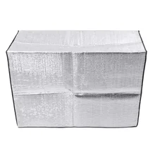 WashingAir кондиционирования внешнее покрытие кондиционер капюшон непромокаемые Пылезащитная крышка металлический Алюминий пленка хост крышка