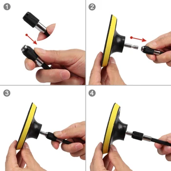 

22pcs Drill Rotary Scrubbing Nylon Cleaning Nylon Drill Brushes Steel Shaft Kit Drill ,Cleaning Nylon Brush,Kit