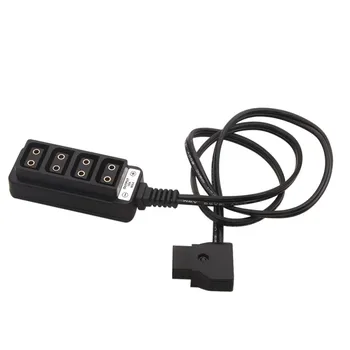 

Power Tap to 4 Female D-Tap P-Tap Hub Adapter for Photography Power Home Electronic Accessories