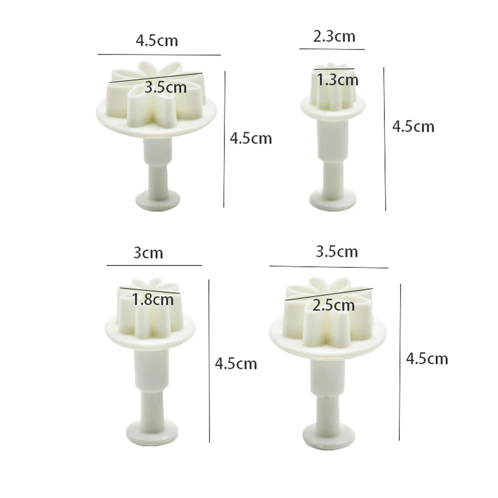 33/46 шт Украшение торта сахарата инструменты плунжеры для мастики цветок для украшения торта формы набор для сладких изделий украшения выпечки Инструменты