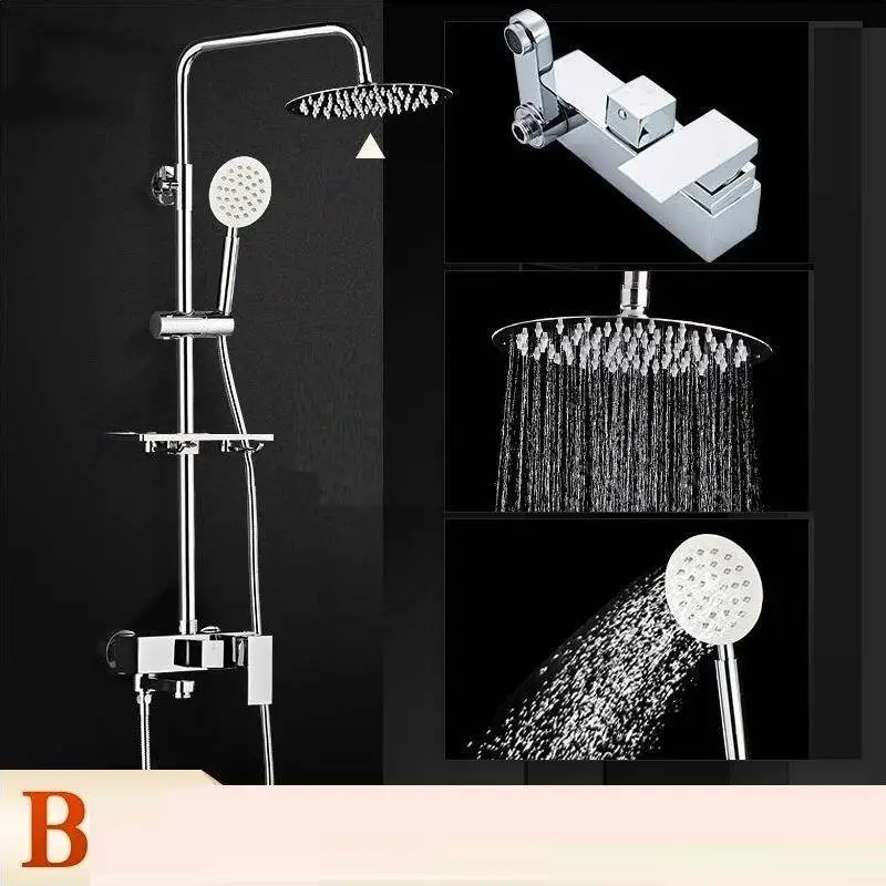 Дуще Conjunto, с милыми лисами, Douchette Duschsystem Columna Ducha Chuveiro Banheiro Панель Colonne De душ напора Eletrico Ванная комната душа - Цвет: Number 7