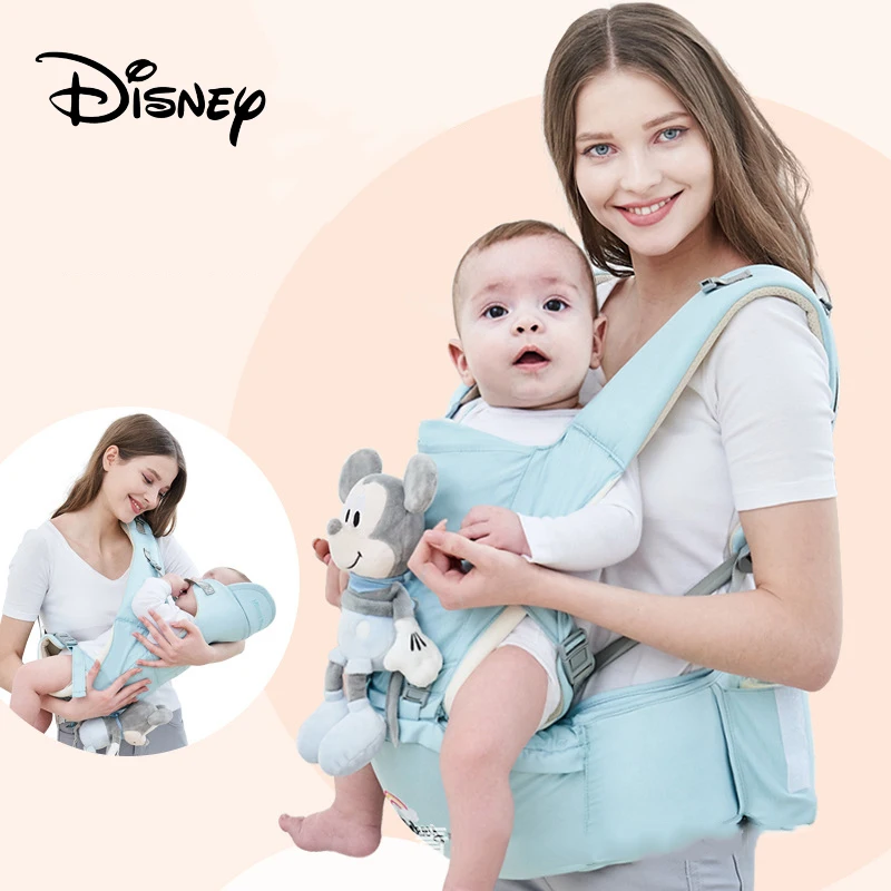 

Disney The New Baby Backpacks Carrier Waist Stool Child Adjustable Travel Baby Waist Stool Ergonomic 360 Newborn Baby Hip Seat