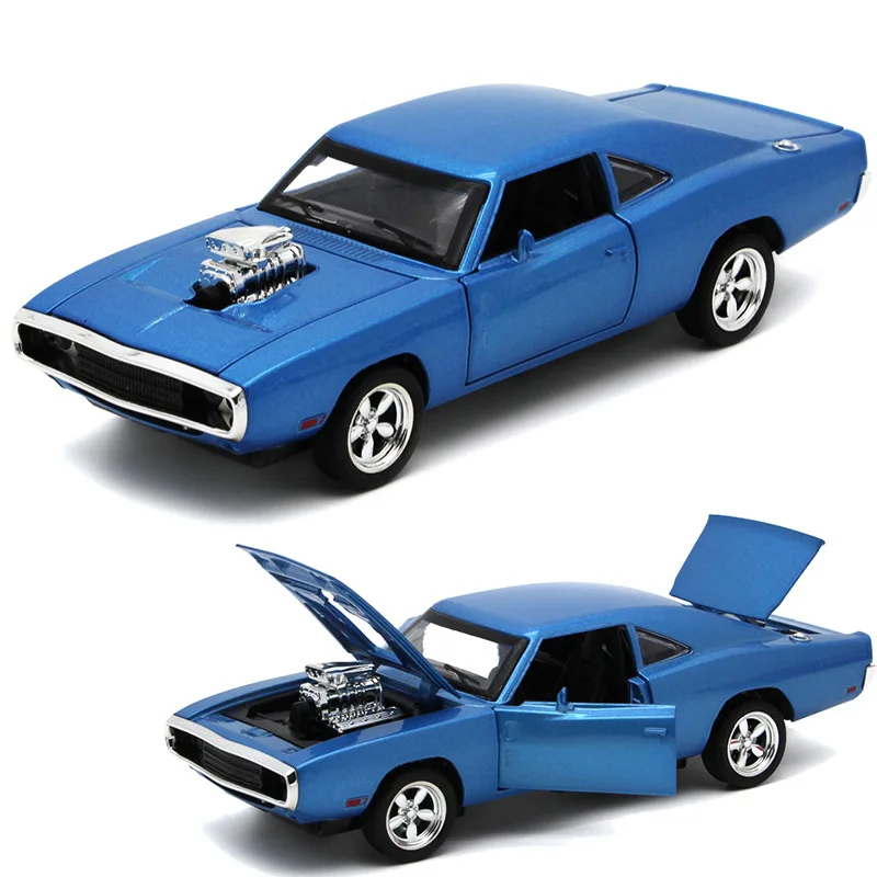 lower price  Speed-7 Vehicle Model Dodge Challenger Sports Car Children's Toy Alloy Vehicle Model