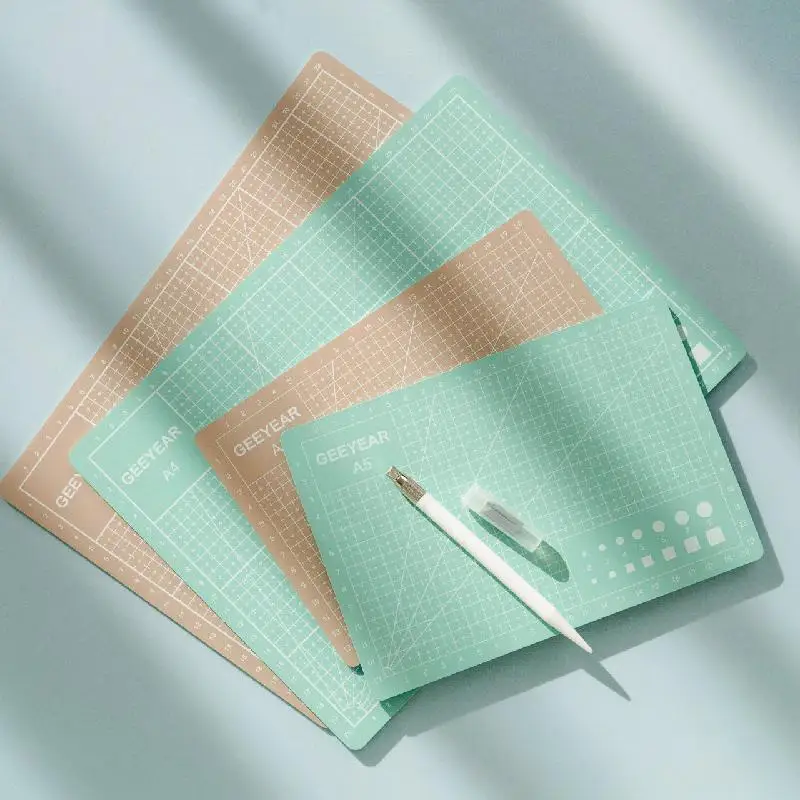 A5 Double-sided Self-healing Cutting Mat Hand-made Stereotyped Engraving Anti-cutting Student Art Writing Desktop | Канцтовары для