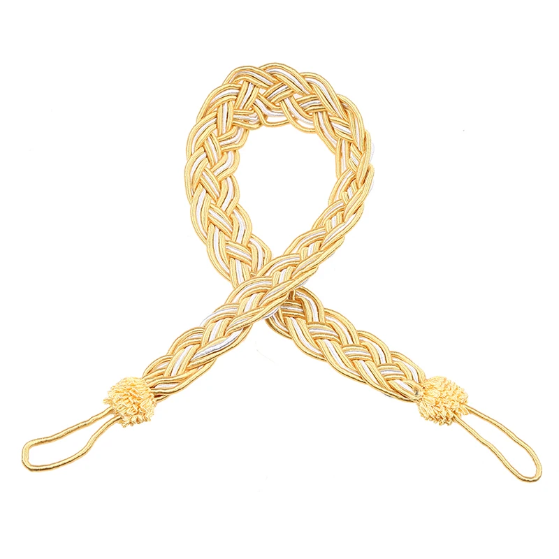 WHISM Handmade Woven Twist Curtains Tieback Curtain Clips Curtains Holder Tassels Clamps Strap Curtain Decorative Accessories