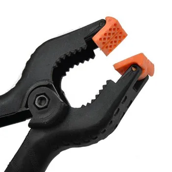 

8pcs/Set 4inch Chips Crafts Spring Hand Clamps Plastic Nylon Tarpaulin Toggle Clips Background Replacement Hardware