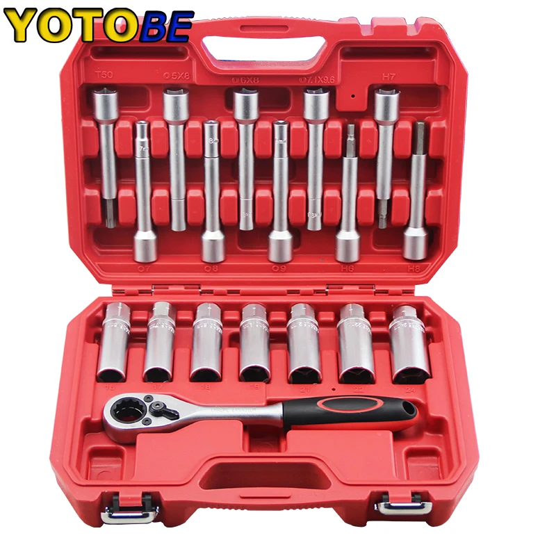 18pcs Steering Hub Suspension Shock Absorber Strut Nut Removal Tool