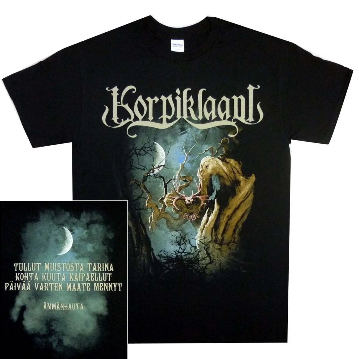 Korpiklaani Ammanahauta рубашка s m l xl XXL 3XL народная металлическая футболка официальная