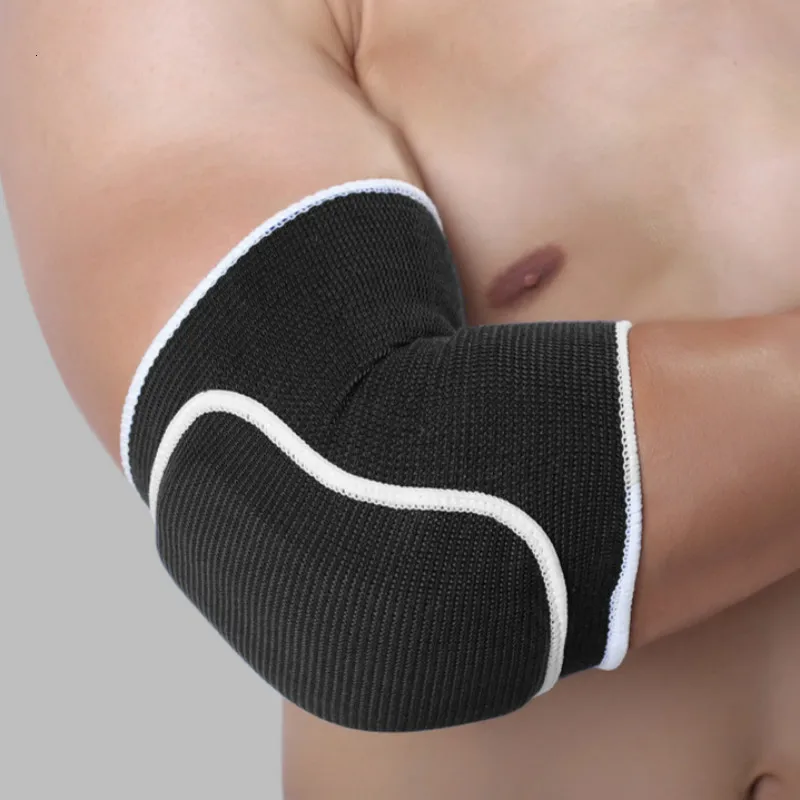 1 Pair Volleyball Elbow Support Pads Sports Fitness Basketball Elbow Brace Guard Men Women Breathable Arm Protector Wrap 5