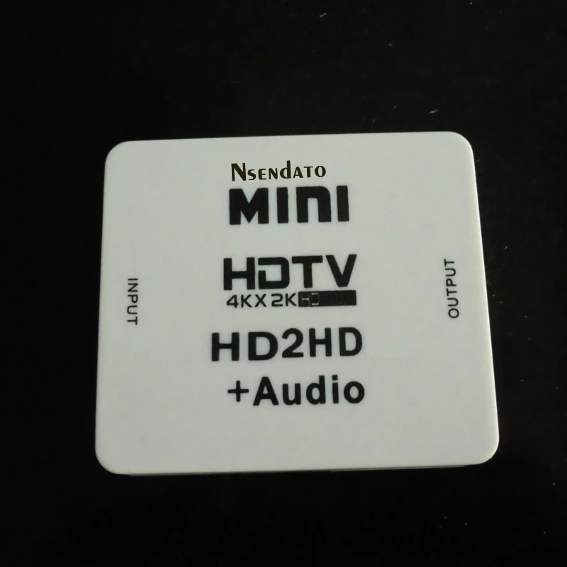 1080P 4k HD2HD HD Video Converter HD to 4k*2k HD 1.4 Audio extractor Adapter switcher For PC Laptop HDTV Projector