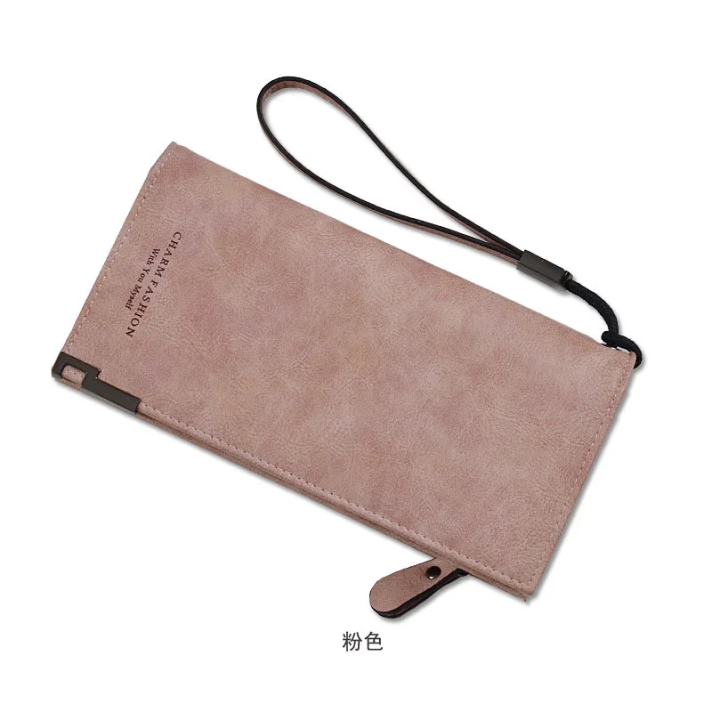 E-1525 pink Модный женский кошелек из искусственной кожи, фирменный дизайн, роскошный Повседневный Длинный кошелек, клатч, кошелек для монет, женская сумка, Женские винтажные Переносные сумки - Цвет: E-1525 pink