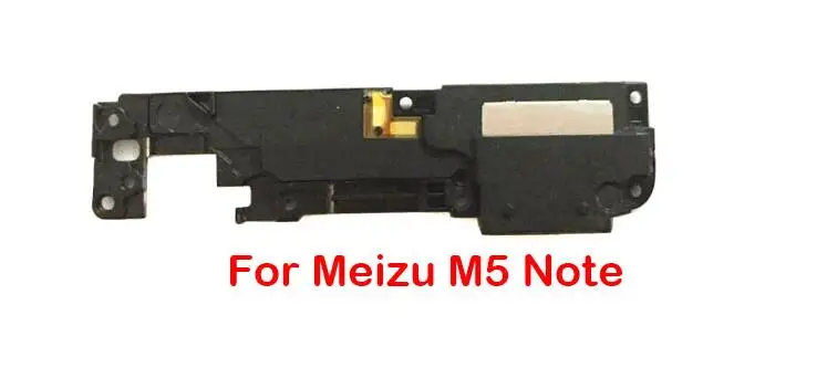 M5 Note Громкий динамик звонка для Meizu M3S M5S M6S M6T MX6 Pro 6 7 Plus 16X16 th M5 M6 Note Ringer зуммер гибкий кабель Замена - Цвет: M5 Note
