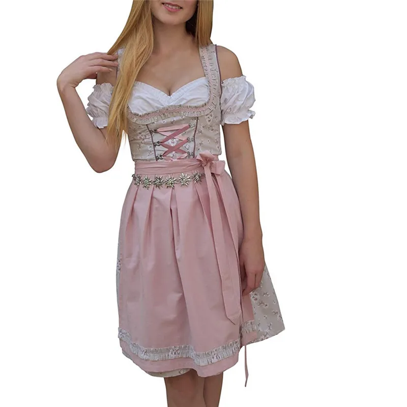 Женский сексуальный костюм на Октоберфест платье для пивного фестиваля косплей