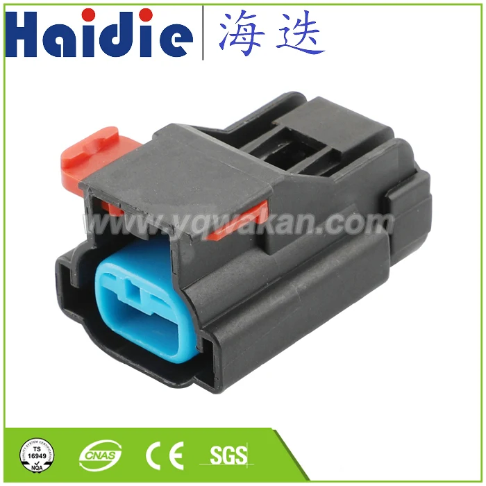

Free shipping 2sets 2pin Auto Exhaust temperature sensor plug Electric female automotive connector HD026YA-2.8-21