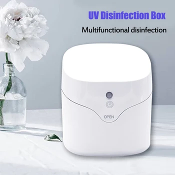 

Portable Ultraviolet Sterilizing Box Bacterial Prevention Headphones Mask Cell Phone Keys Disinfection LED UV Sterilizer