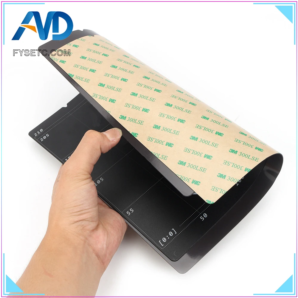 1Set Prusa i3 MK3 MK52 Fles Magnetik Heatbed Build Surface Plate Sheet 2 in 1 with 3M Adhesive For Mk3 Mk2.5 Heat Bed | Компьютеры и